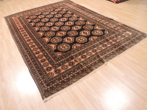 Khan Mohammadi Brown Hand Knotted 61 X 98 Area Rug 100-110935 Image 3