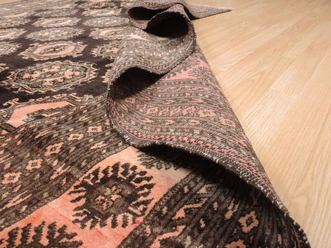 Khan Mohammadi Brown Hand Knotted 61 X 98 Area Rug 100-110935 Image 9