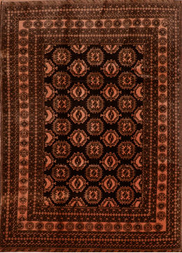 Khan Mohammadi Brown Hand Knotted 6'1" X 9'8"  Area Rug 100-110935