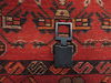 Khan Mohammadi Black Hand Knotted 73 X 100  Area Rug 100-110937 Thumb 13