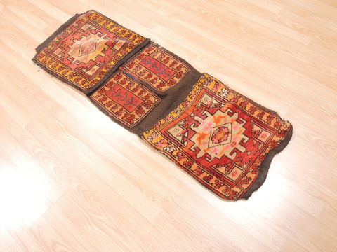 Khan Mohammadi Red Hand Knotted 16 X 46 Area Rug 100-110939 Image 2