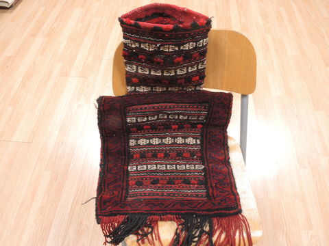 Baluch Red Hand Woven 14 X 20 Area Rug 100-110957 Image 4