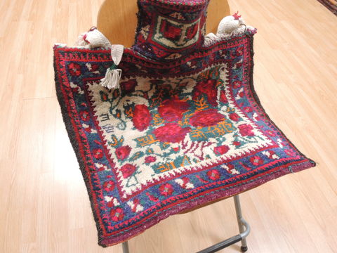 Baluch White Square Hand Knotted 111 X 21 Area Rug 100-110961 Image 7
