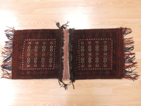 Baluch Red Hand Knotted 16 X 31 Area Rug 100-110962 Image 3