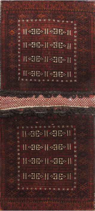 Baluch Red Hand Knotted 16 X 31 Area Rug 100-110962 Image 0
