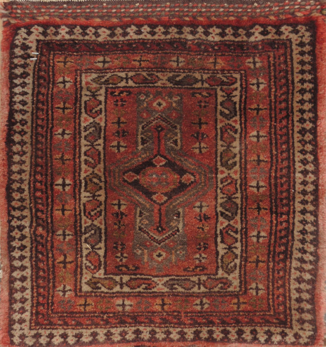 Baluch Brown Square Hand Knotted 17 X 17 Area Rug 100-110964 Image 0