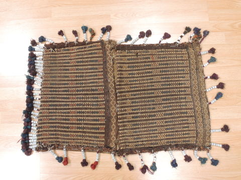 Baluch Beige Hand Woven 110 X 210 Area Rug 100-110965 Image 3