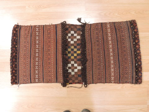 Baluch Brown Hand Woven 19 X 44 Area Rug 100-110967 Image 4