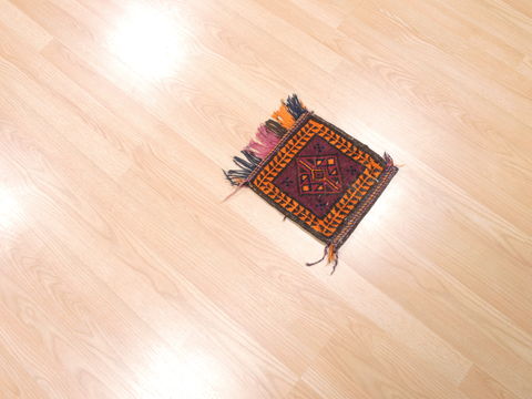 Baluch Purple Square Hand Knotted 10 X 10 Area Rug 100-110969 Image 3