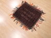 Baluch Red Square Hand Knotted 110 X 22 Area Rug 100-110970 Thumb 5