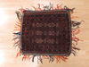 Baluch Red Square Hand Knotted 110 X 22 Area Rug 100-110970 Thumb 6
