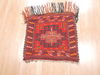 Turkman Red Square Hand Knotted 22 X 22 Area Rug 100-110972 Thumb 2