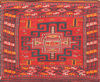 Turkman Red Square Hand Knotted 22 X 22  Area Rug 100-110972 Thumb 0