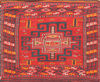 Turkman Red Square Hand Knotted 22 X 22 Area Rug 100-110972 Thumb 0