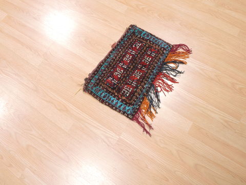 Baluch Red Hand Knotted 12 X 18 Area Rug 100-110974 Image 3