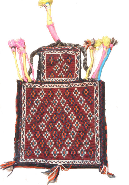 Baluch Red Hand Woven 13 X 110 Area Rug 100-110975 Image 0