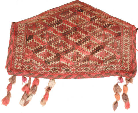 Baluch Red Hand Knotted 20 X 37 Area Rug 100-110977 Image 0