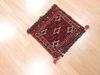 Baluch Red Square Hand Knotted 14 X 14  Area Rug 100-110979 Thumb 4