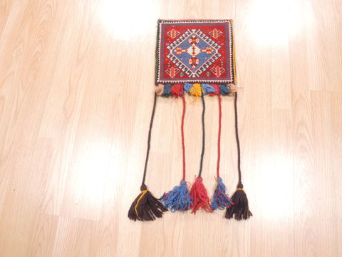 Baluch Red Hand Knotted 11 X 29 Area Rug 100-110980 Image 1
