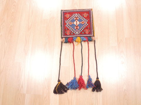 Baluch Red Hand Knotted 11 X 29 Area Rug 100-110980 Image 5