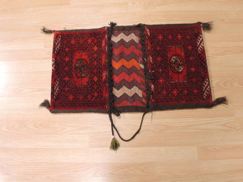 Turkman Red Hand Knotted 14 X 21 Area Rug 100-110992 Image 2