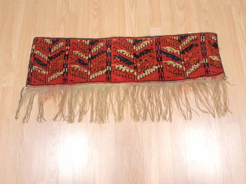 Baluch Red Runner Hand Knotted 13 X 40 Area Rug 100-110998 Image 2