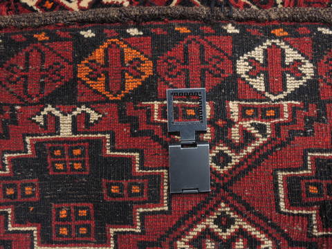 Baluch Red Runner Hand Knotted 13 X 47 Area Rug 100-110999 Image 5