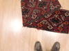 Baluch Red Runner Hand Knotted 13 X 47 Area Rug 100-110999 Thumb 7