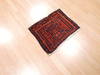 Turkman Red Square Hand Knotted 18 X 22 Area Rug 100-111006 Thumb 3