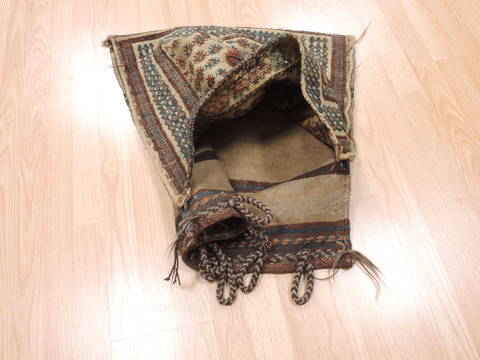 Baluch Beige Square Hand Woven 20 X 25 Area Rug 100-111010 Image 4