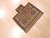 Baluch Brown Square Hand Woven 16 X 19 Area Rug 100-111017 Thumb 3