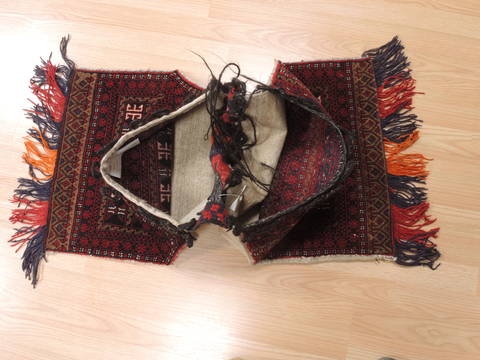 Baluch Red Hand Knotted 19 X 44 Area Rug 100-111022 Image 5