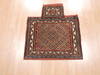 Baluch Red Square Hand Knotted 111 X 23  Area Rug 100-111024 Thumb 1
