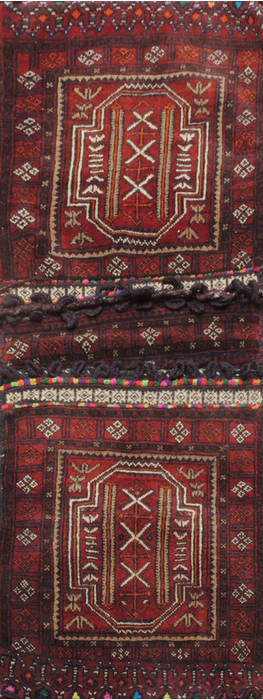 Baluch Red Hand Knotted 19 X 44 Area Rug 100-111026 Image 0