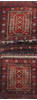 Baluch Red Hand Knotted 19 X 44 Area Rug 100-111026 Thumb 0
