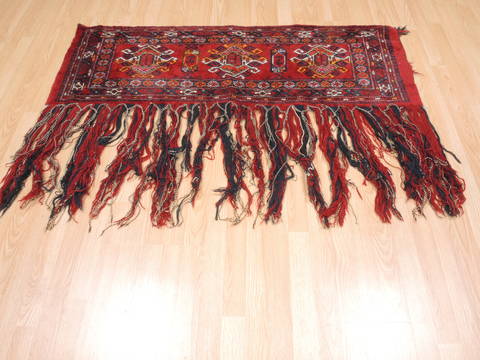Baluch Red Hand Knotted 18 X 411 Area Rug 100-111027 Image 2