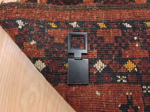 Baluch Brown Hand Knotted 18 X 210 Area Rug 100-111029 Image 5