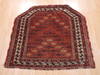 Baluch Red Square Hand Knotted 31 X 35  Area Rug 100-111030 Thumb 1