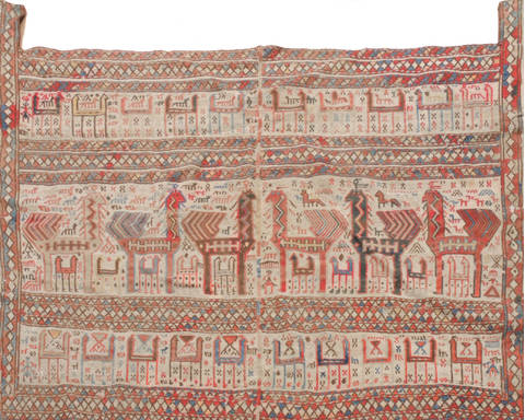 Baluch Red Hand Knotted 34 X 46 Area Rug 100-111031 Image 0