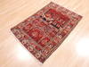 Baluch Red Hand Knotted 210 X 40  Area Rug 100-111036 Thumb 3