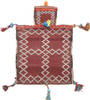 Baluch Red Square Hand Woven 17 X 20  Area Rug 100-111037 Thumb 0