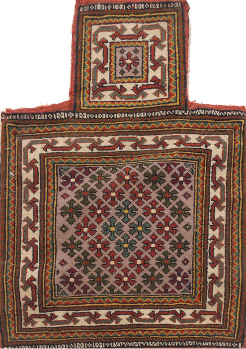 Baluch Purple Square Hand Knotted 111 X 23 Area Rug 100-111038 Image 0