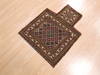 Baluch Purple Square Hand Knotted 111 X 23 Area Rug 100-111038 Thumb 2