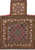 Baluch Purple Square Hand Knotted 111 X 23 Area Rug 100-111038 Thumb 0