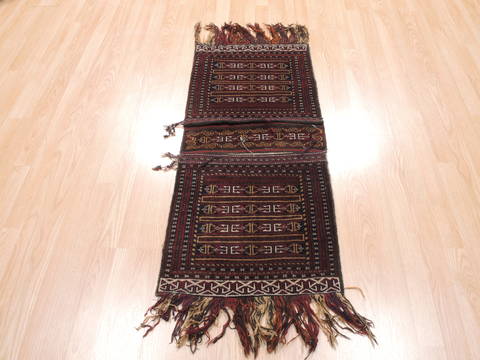 Baluch Red Hand Knotted 18 X 39 Area Rug 100-111040 Image 8