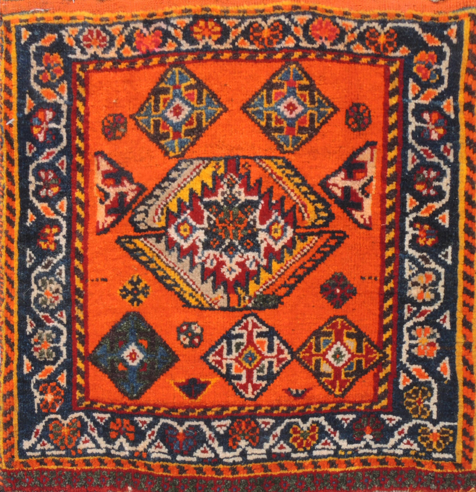 Afghan baluch rug※こちら専用ページです！ Afghanistan Baluch square rug