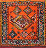 Baluch Orange Hand Knotted 14 X 20 Area Rug 100-111041 Thumb 0