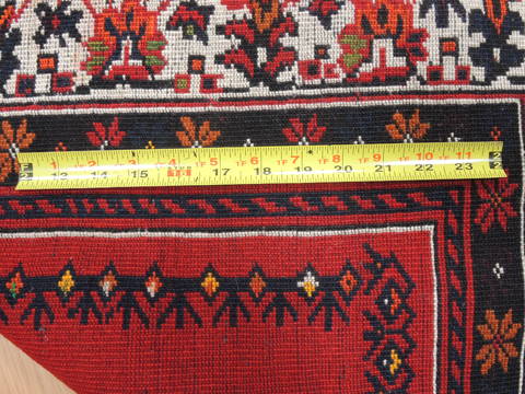 Baluch Red Hand Knotted 31 X 51 Area Rug 100-111042 Image 7