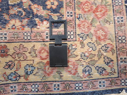 Baluch Blue Hand Knotted 16 X 30 Area Rug 100-111043 Image 6