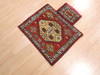 Baluch Red Square Hand Knotted 20 X 21  Area Rug 100-111044 Thumb 1